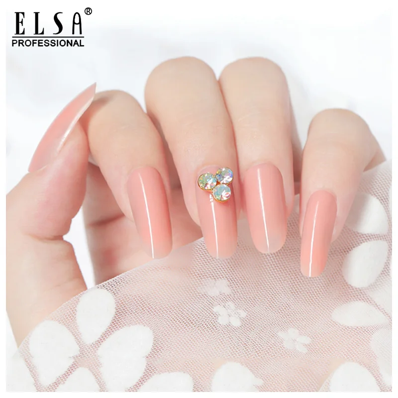 ELSA MSDS natural resin 120 color nail gel polish acrylic uv poly gel for extend nails