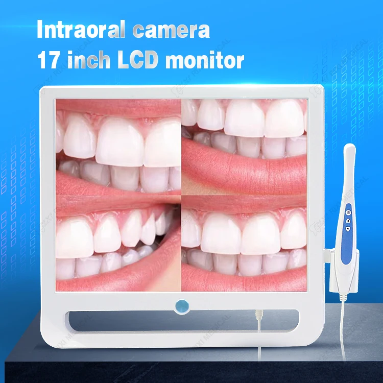 Intra Oral Camera With Monitor Surgery 17 Inches Camera Medical Oral Camera 12 megapixel dental endoscope