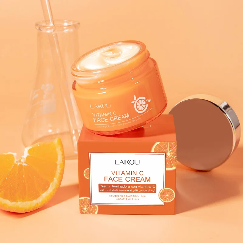 Wholesale  winter skin care Vitamin C cream 50g moisturizing magic Whitening facial cream for adults