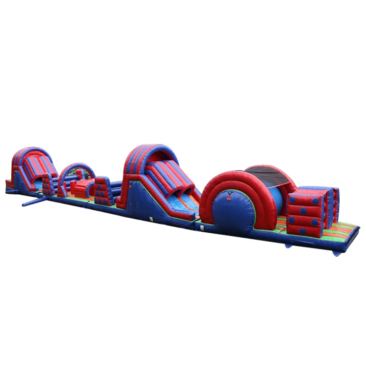 High Quality Inflatable Bouncer Inflatable Jumper Long Obstacle Course For Kids