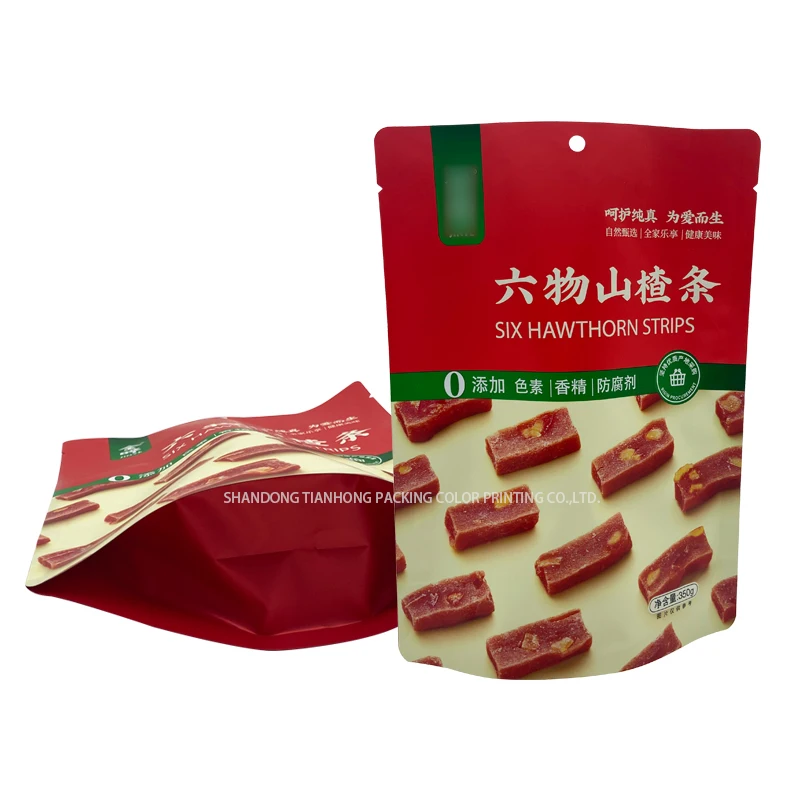 China Supplier Laminated Plastic Stand Up Pouch for Cookies,Biscuits,Wafer Packaging