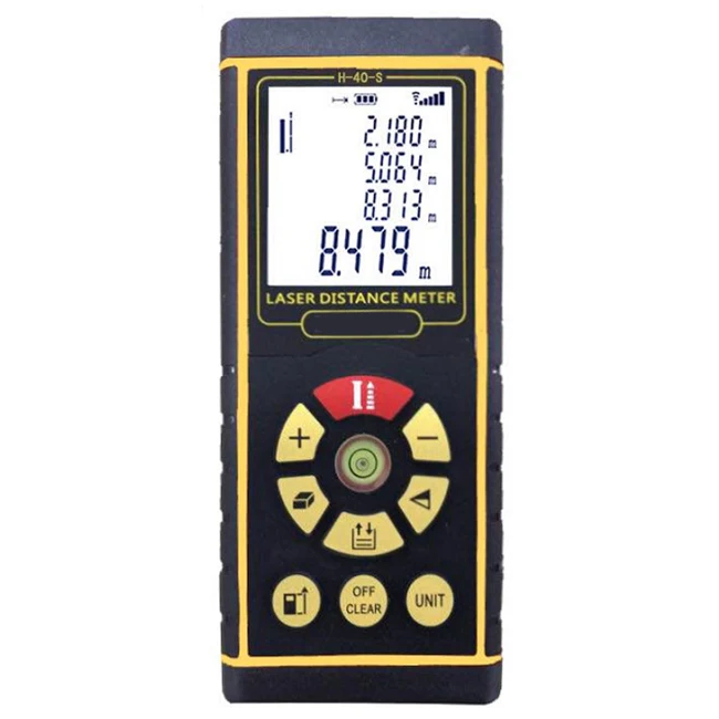 100 м специальный синий цвет, цифровой лазерный измеритель расстояния