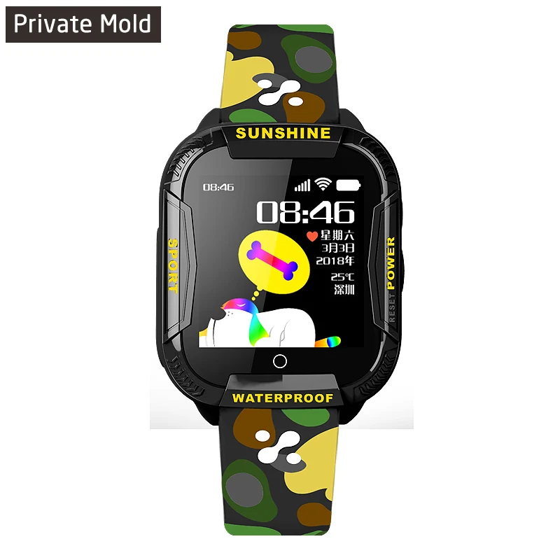 
Заводская цена, оптовая продажа, Смарт-часы, модные водонепроницаемые Мультяшные детские наручные часы 