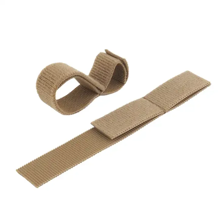 Hook & Loop Cable Ties 6PCS Reusable Fastening Wire Organizer Cord Rope Holder Fit MOLLE System