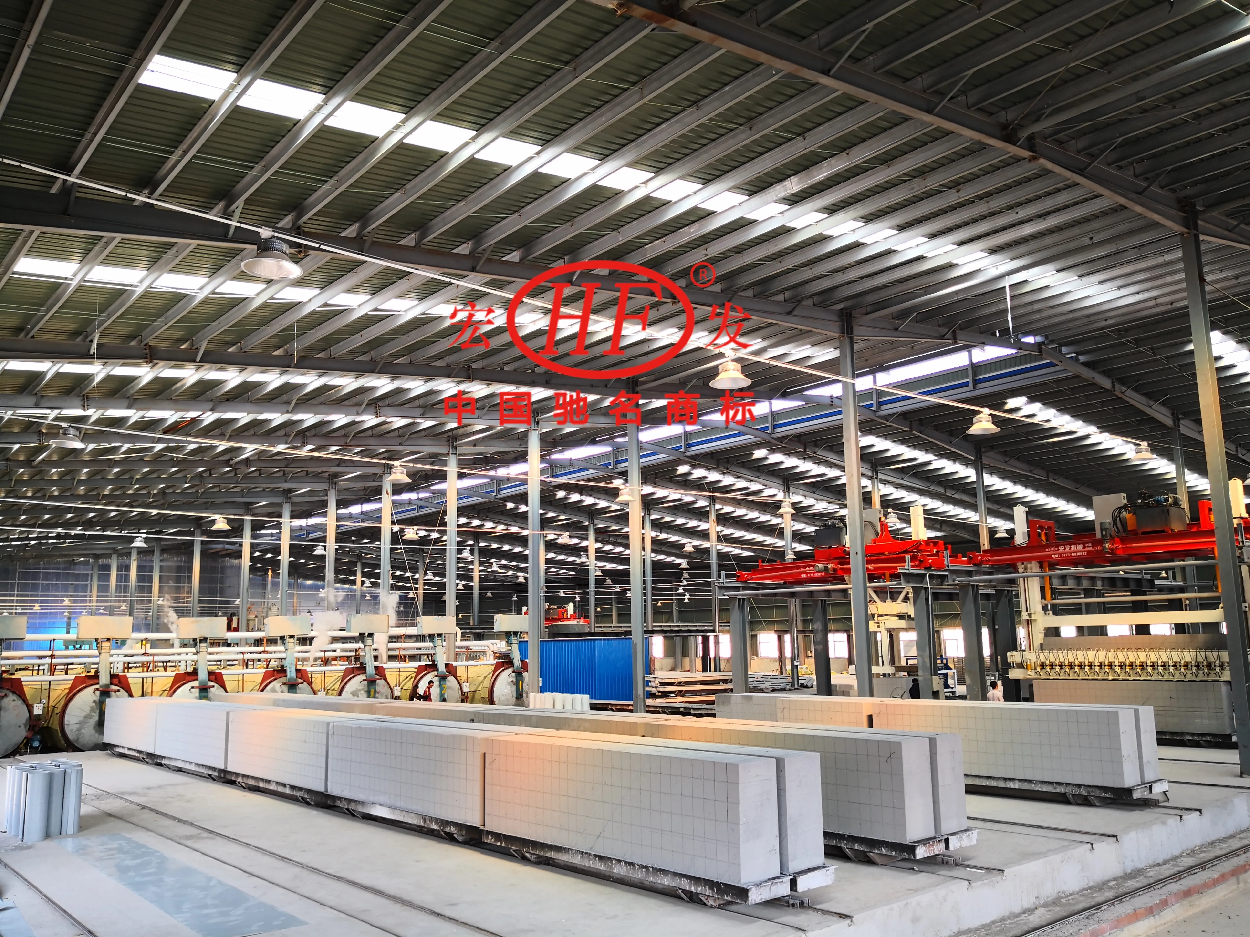 Autoclaved AAC Concrete Block Machine Brick Making Machinery for AAC Block Production