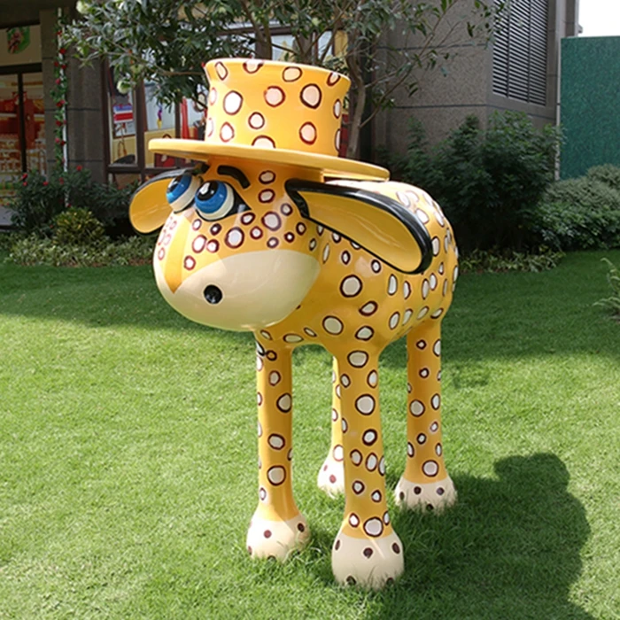 Customized Sculpture fashion Mechanical Giant Styrofoam Statue Big sculpture