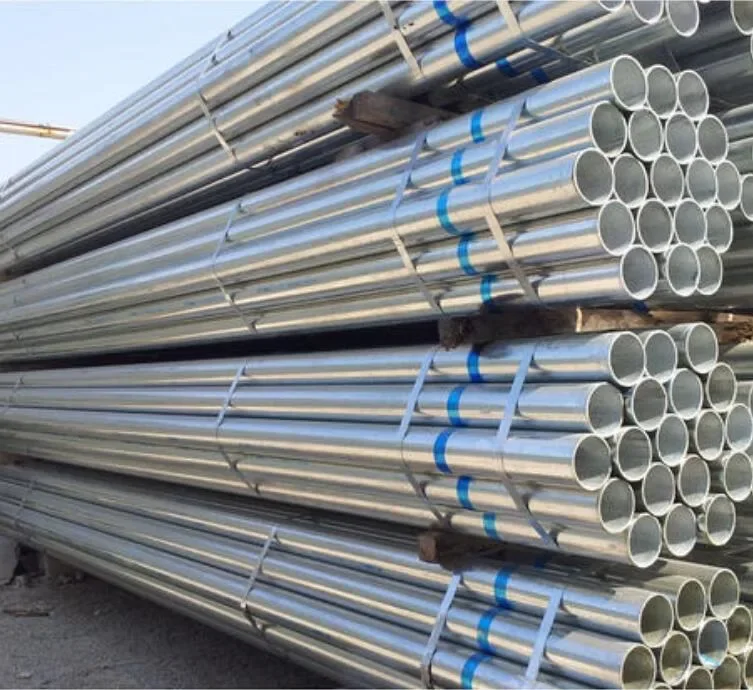 4 Inch 6 Inch Pre Hot Dipped Galvanized Steel Tube Iron Pipe