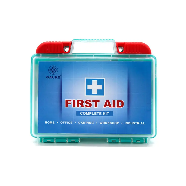 Plastic First Aid Kit Medical Emergency Survival Kit Workplace PP Industrial First Aid Kit Box