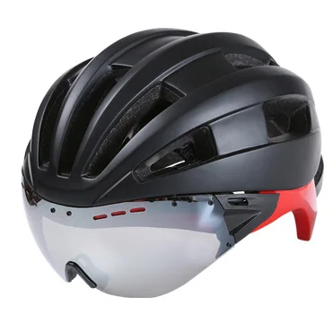 Fast Delivery Bike Cycling Helmet Colorful Adult Mtb Mountain Bike Downhill Helmet For Bicycle Helmet Adjustable With Goggles