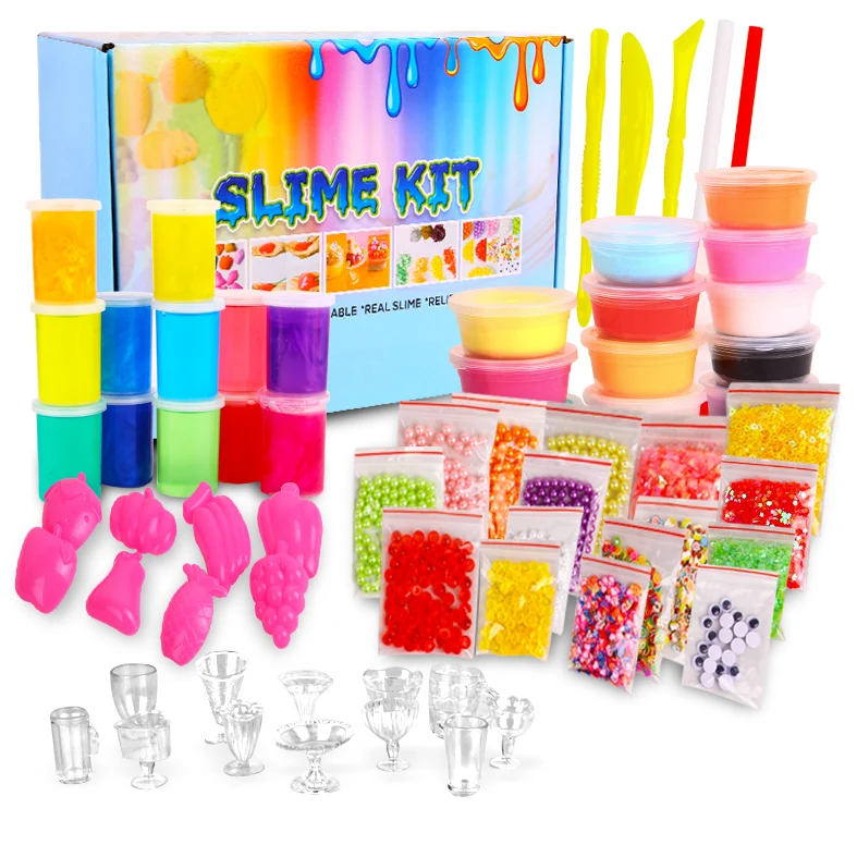 hot sale toy polymer clay oven bake clay paper clay paper diy put slime juguetes al por mayor slime shop slime bucket