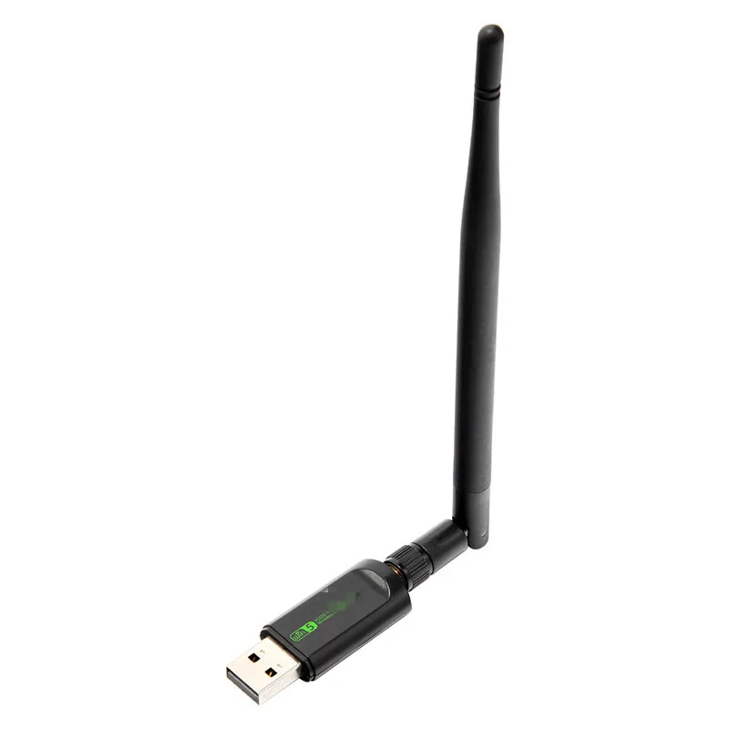 New Arrival AC600 Dual Band RTL8821CU 5dBi Detachable Antenna 2 in 1 Free Driver Wifi & BT Adapter
