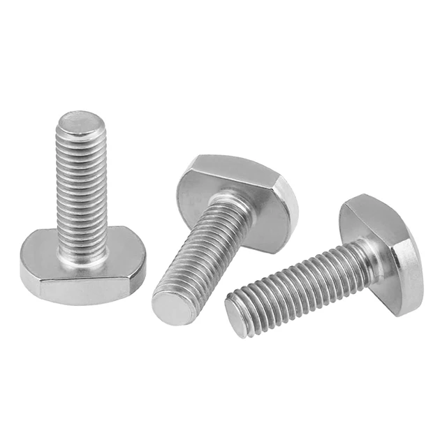 manufacture Direct Sales Rohston Nice Price and Quality Blue And White Zinc Stainless Steel 304  Screw Extension Screw T bolt