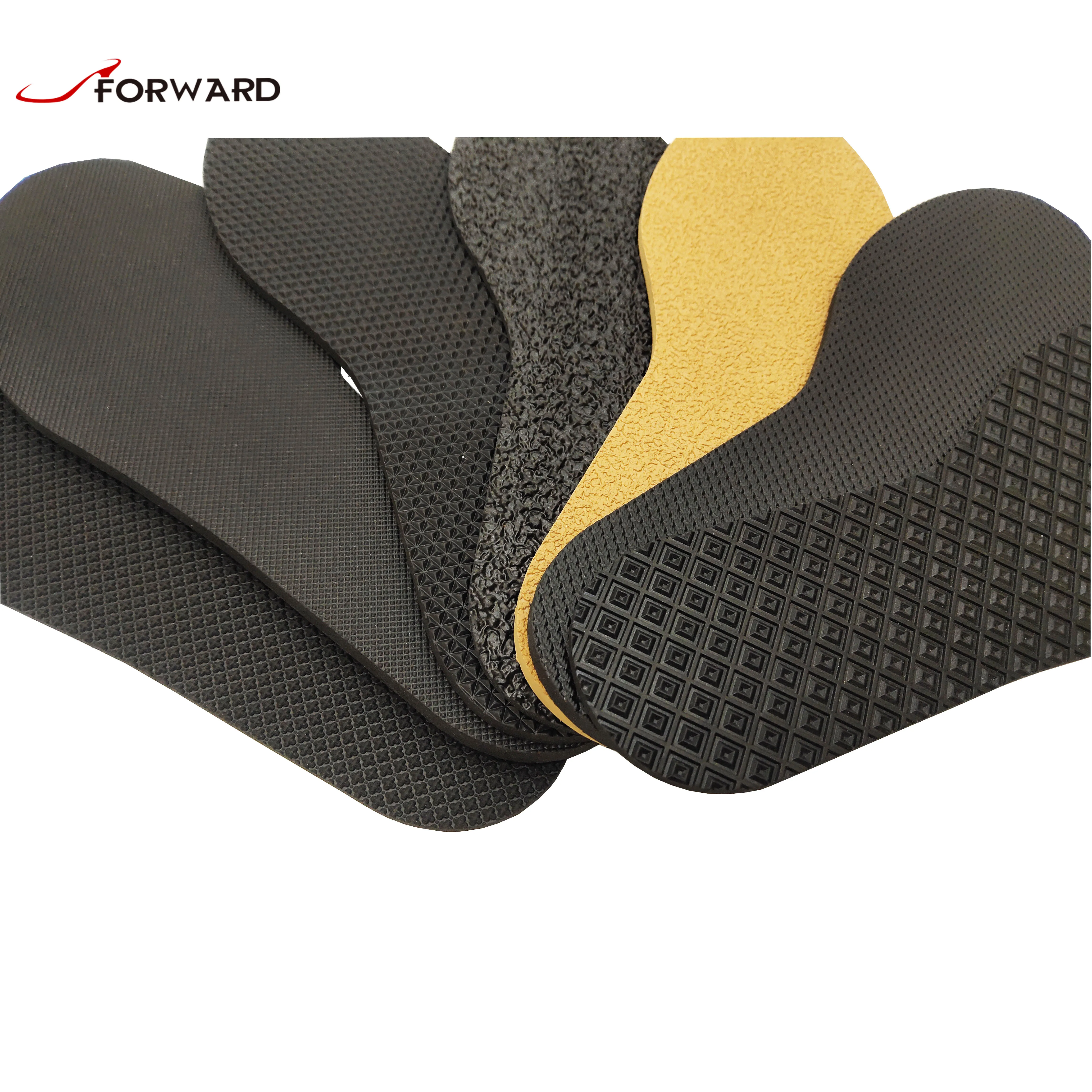 inexpensive high quality neolite rubber sheet black matt/shiny for shoe making material