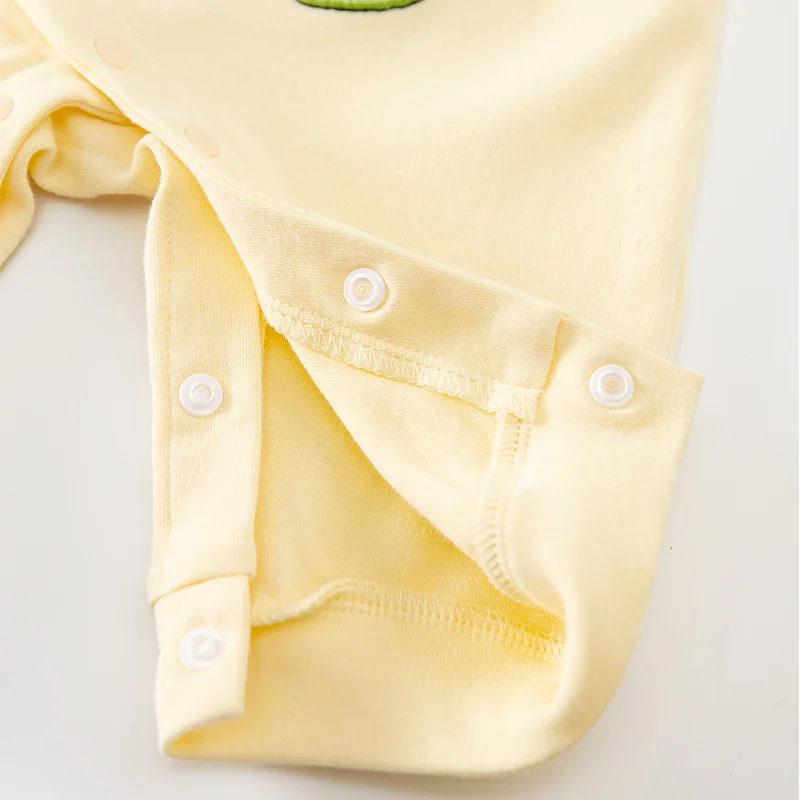 Cotton long sleeve dinosaur pattern unisex newborn baby costume baby jumpsuit