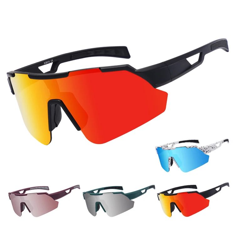 custom logo men ansi z87 oversized vintage luxury uv400 sports sunglasses riding glasses running sunglasses polarize