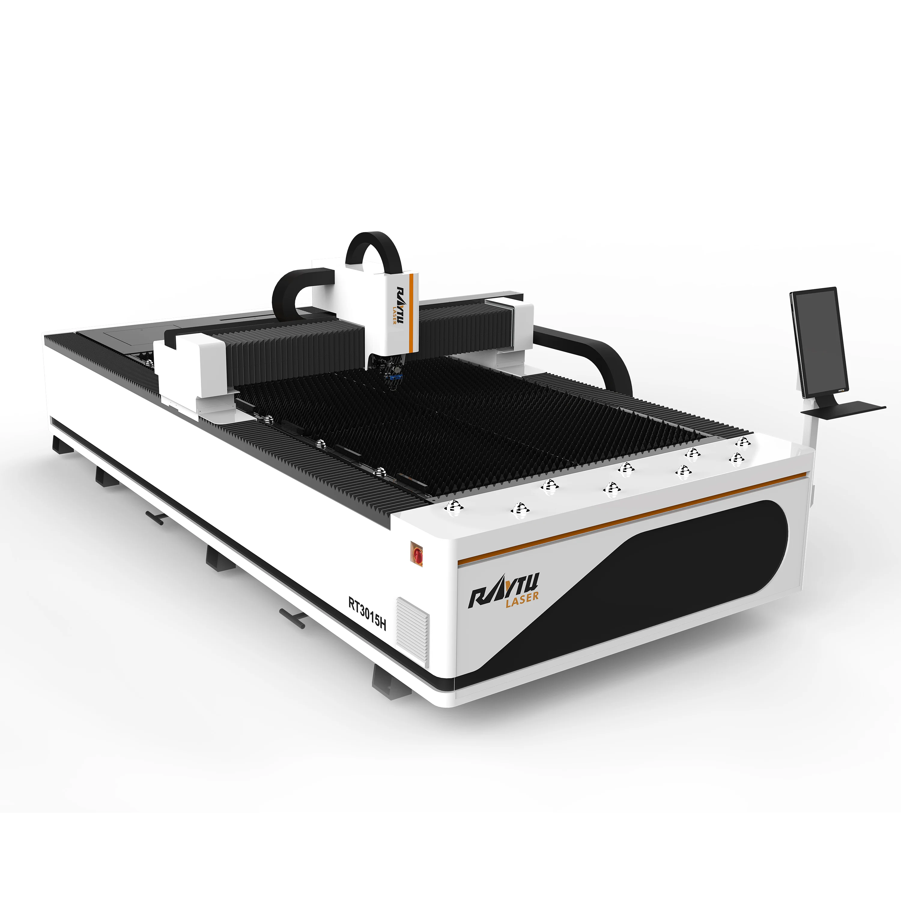 Economic model single table fiber laser cutting machine for SS AL and CS