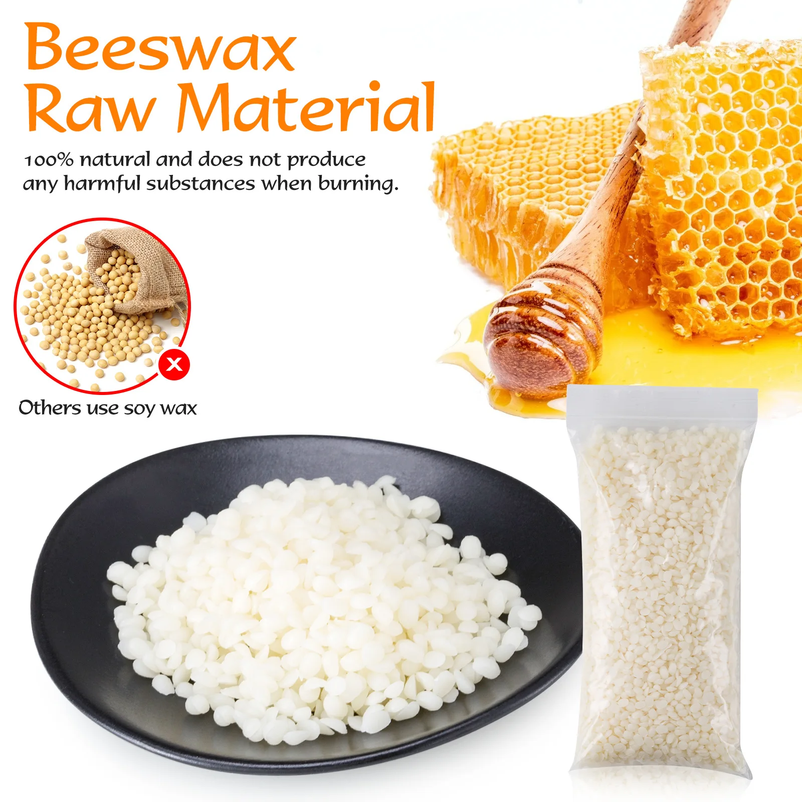 Supplies Christmas Gift Set DIY Beeswax Candle Making Kit Candle Making Kit for Business with Fragrance Oil  Wicks Metal Pot