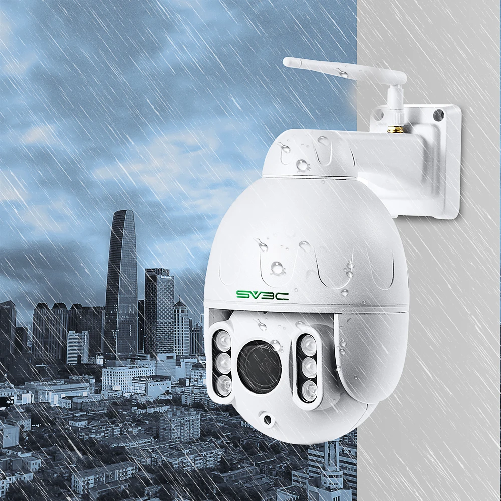 2.4 Protocol 6lights Wireless Security Audio 5mp Ip Surveillance Camera Outside Wifi Cameras Security Wireless