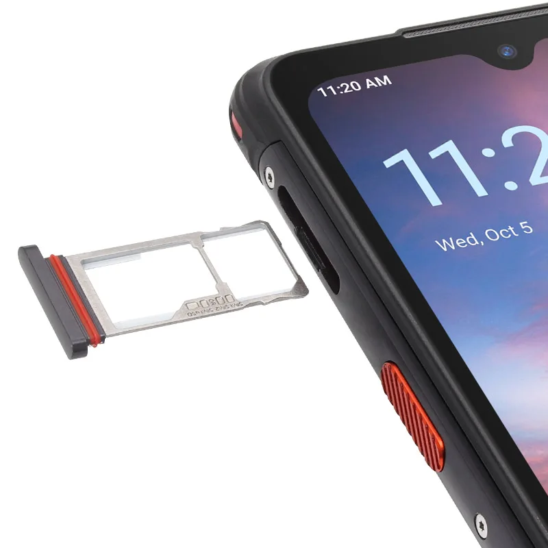 OEM Rugged Phone UNIWA TS818 IP68 Waterproof 6 Inch IPS Touch Screen Support NFC Fingerprint Unlock Wireless Charging