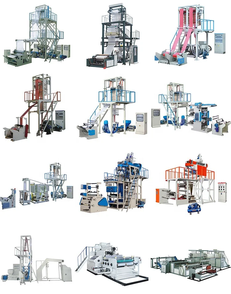 Ротационный двухслойный коэкструдированный пластик LDPE HDPE PE полиэтилен почтовая машина для выдувания