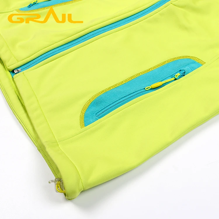 Factory price long sleeve cycling clothing custom women outdoor waterproof softshell jacket