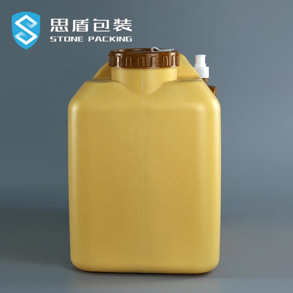  Портативный 20 л пластиковый jerrycan HDPE 5 галлонов емкость для воды с краном и жидким мылом бутылка лосьона улицы автомобиля