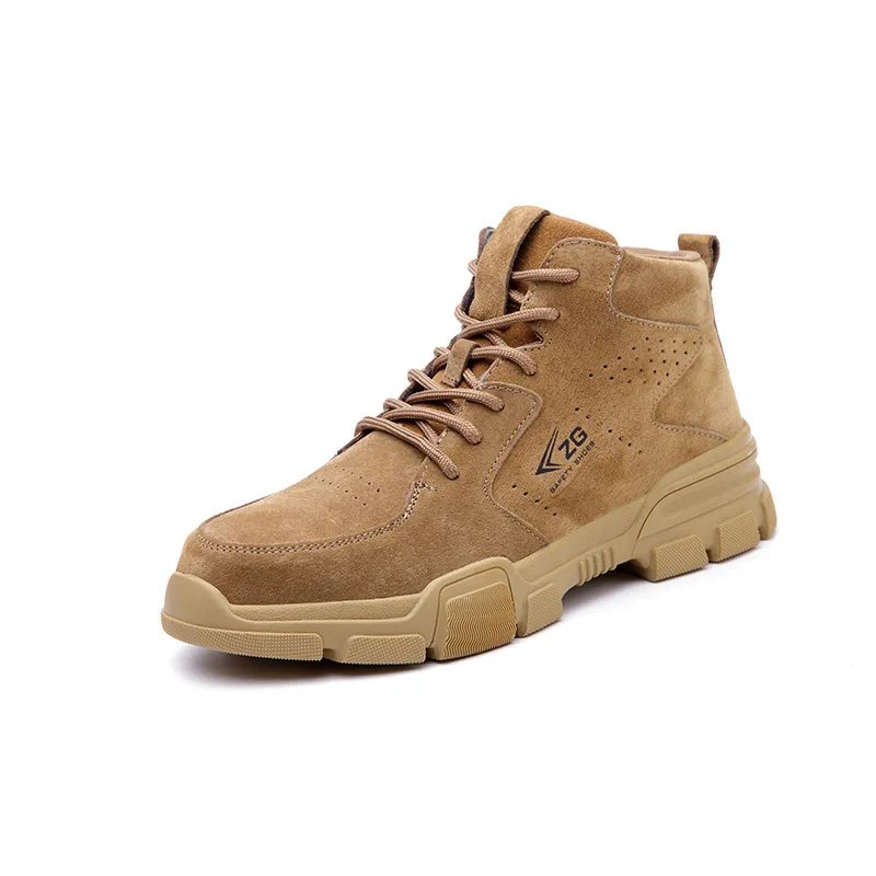 High Quality New Fashion Safety Shoes Anti-smash Anti-puncture Anti-static Low Cut Ankle Safety Boots