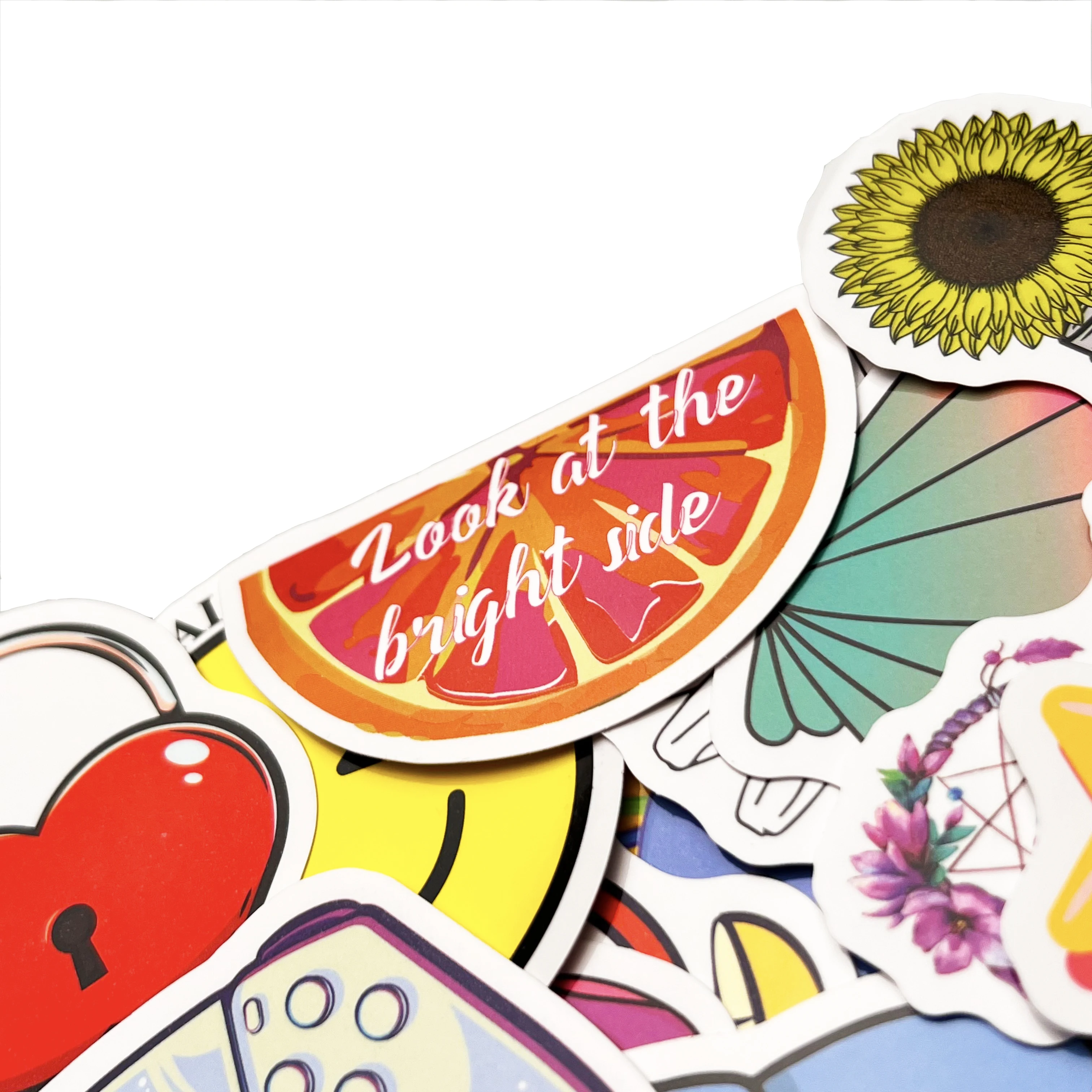 Company design labels cartoon waterproof sticker logo Adhesive label printing holographic vinyl custom die cut sticker