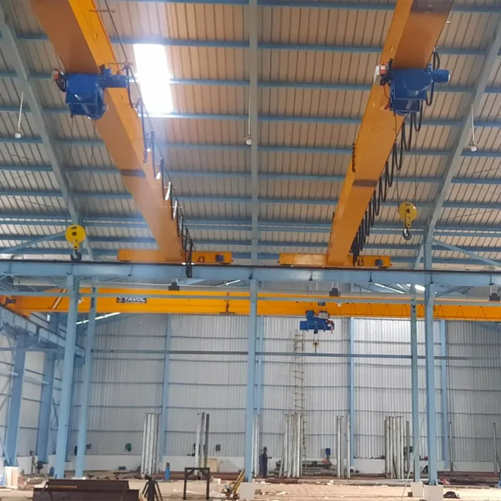 Buy 3 ton 5 ton 10 ton 16 ton Single Girder Hoist Overhead Crane in Indonesia Jakarta