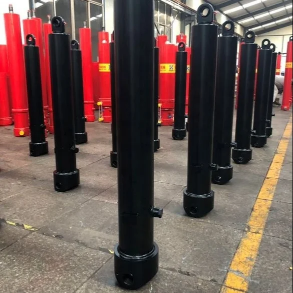 pushing double acting cylinder Parker type customized cylinders Telescopic cylinder manufacturer for trailes XINGTIAN hydraulics mining truck hydraulic cylinder