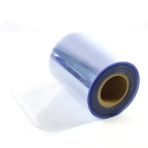 GT  0.3mm 0.5mm 1mm thick rigid PVC transparent plastic film roll PVC coil thermoforrming