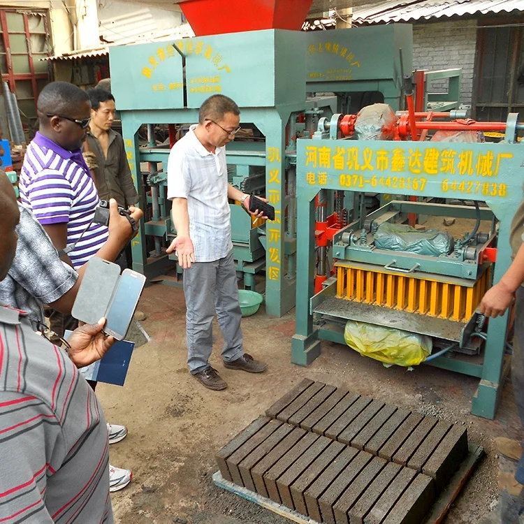 Hot selling QT40-3A widely used concrete block making machine production line for sale in usa