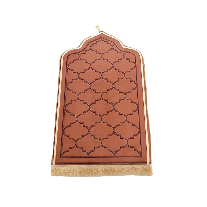 Low price Muslim Prayer Rug Islamic Prayer Mats Memory Foam Thick Turkey Soft Prayer Mat with cheap price