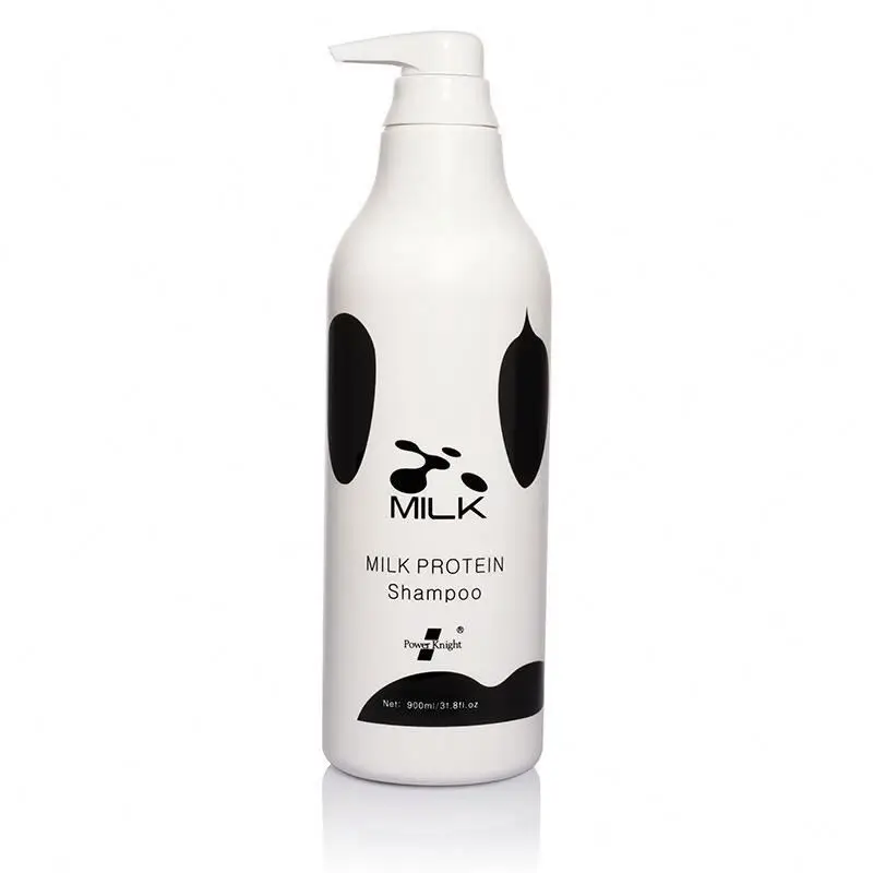 
Power Knight Milk protein supple shampoo nourishes and repairs dry hair 900ml 