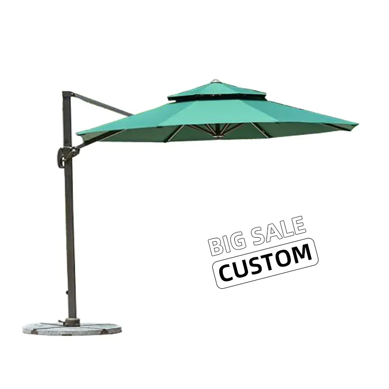 Good Quality Factory Supplier Adversting Patio Outdoor Umbrellas Modern Pool Australia Umbrella Beach OEM Steel Frame Furniture