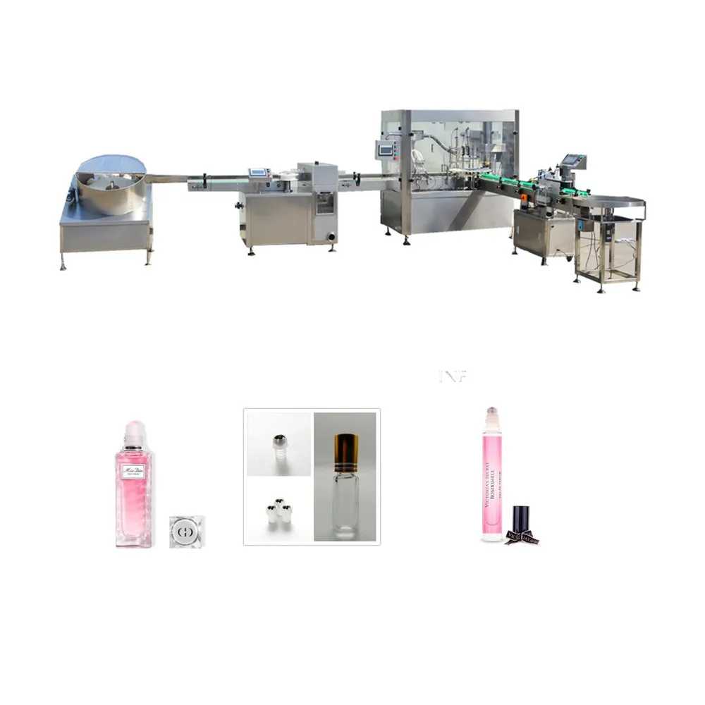 JB-Y2 Factory direct automatic eye drop roll-on type bottle perfume filling capping machine