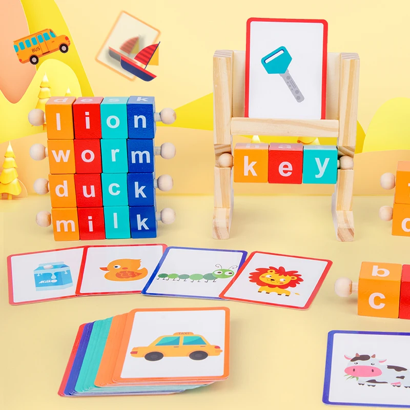 High Quality New Product Word memorization card toys for Memorizing words and learning English Educational toy for children