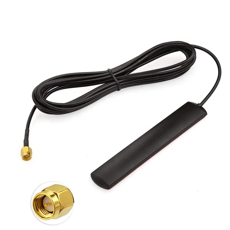 3dBi SMA Male 4G LTE Patch Antenna For 4G LTE Router Gateway Home Vehicle SUV Truck Boat Mobile Cell Phone Signal Booster