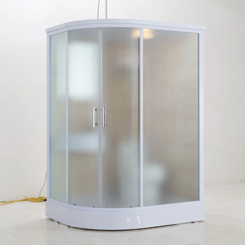 XNCP Modern Mobil Hotel Tempered Glass Chalet with Shower Room Prefabricated Portable Bathroom with Toilet for Sliding
