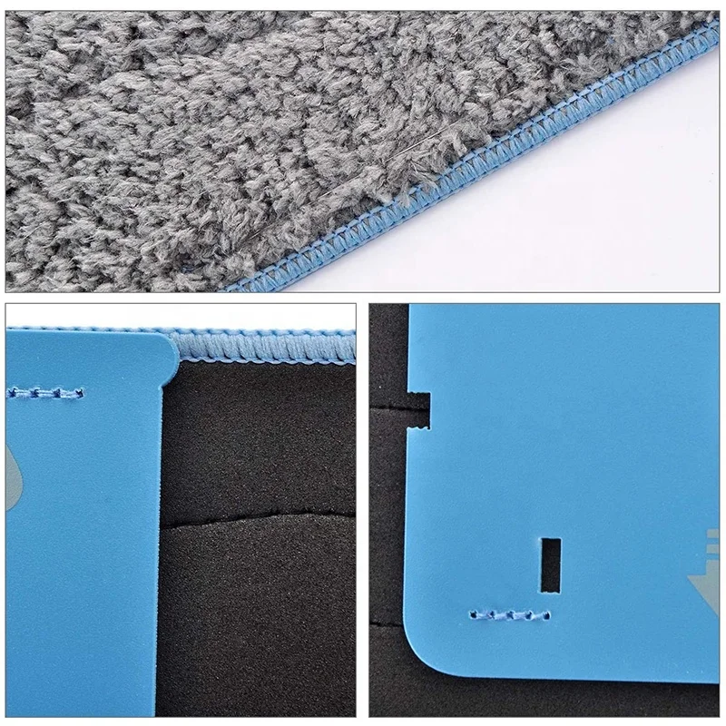 Моющиеся и многоразовые накладки для мокрой швабры совместимые с iRobot Braava Jet m Series M6 (6110)