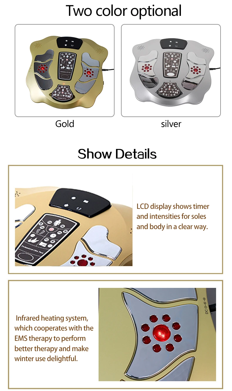 New Intelligent Portable Fast Pain Relief Tens Chinese Foot Massage