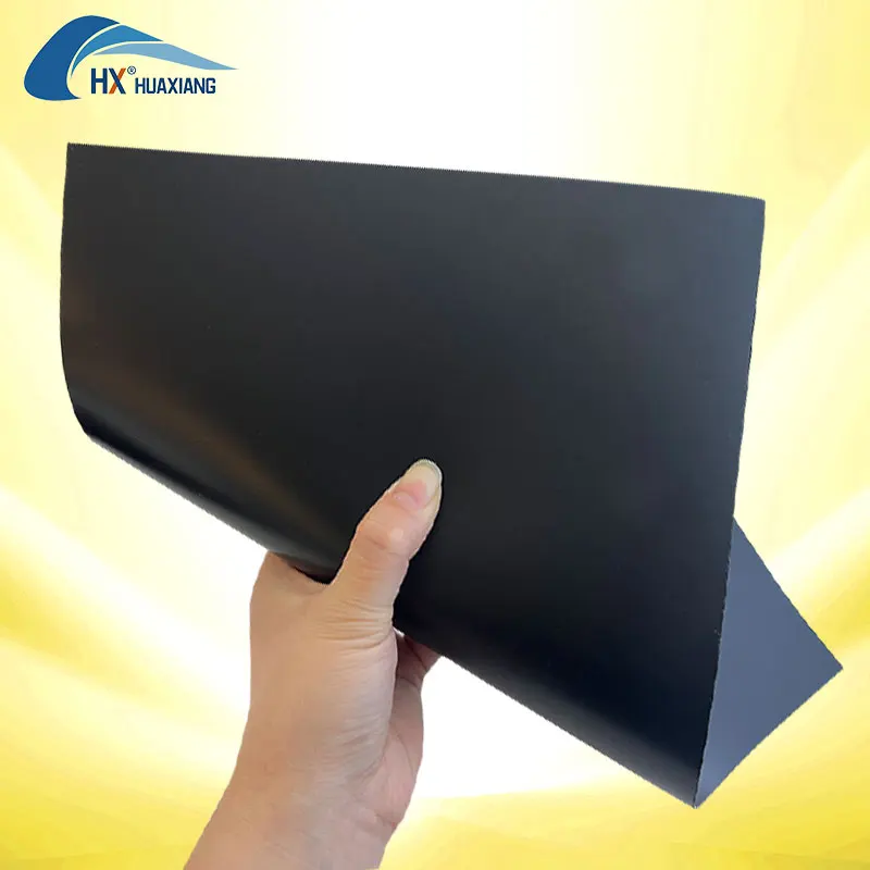 China Manufacturer Fish Pond Lagoon Lake Dam Liner Farm Liner 1m 0.75mm White Black HDPE Geomembrane Price Per square Meter