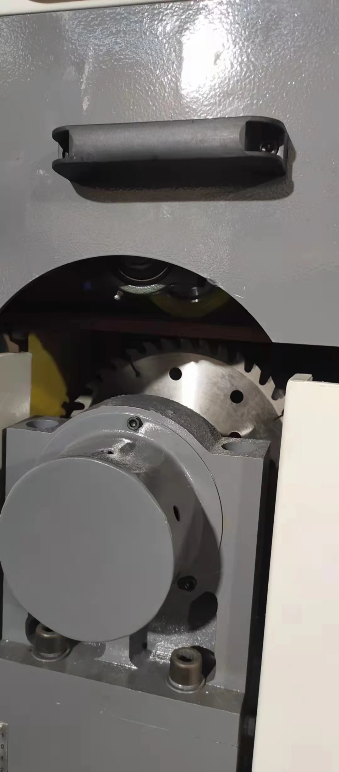 automatic wood board straight line rip saw