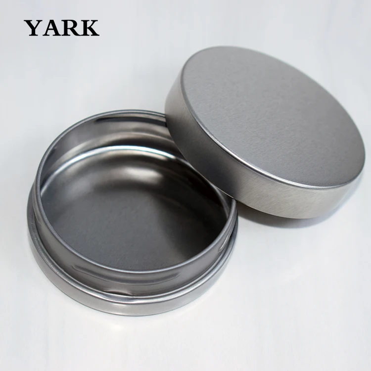 Round Concentrate Tin Box Childproof Tin Jar Cream Lip Cosmetic Tins