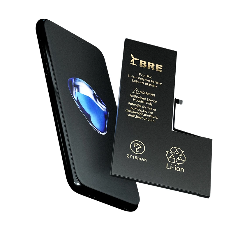 OEM 2716mah  battery smartphone mobile cellphone battery for iphone X