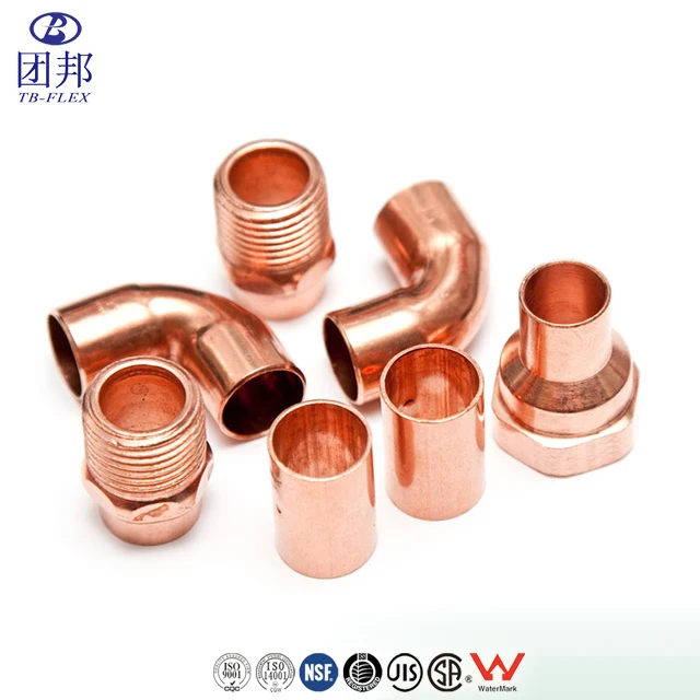 25mm Inner Diameter China Pipes Fittings 45 Degree Copper Fittings Elbow
