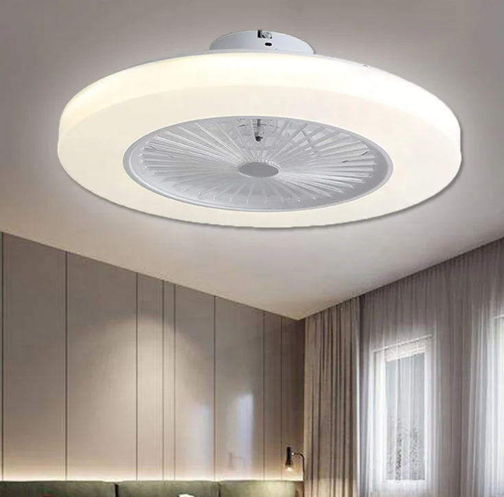 
APP Control Ceiling Fan 580mm With LED AC Fan Amazon Hotsale 