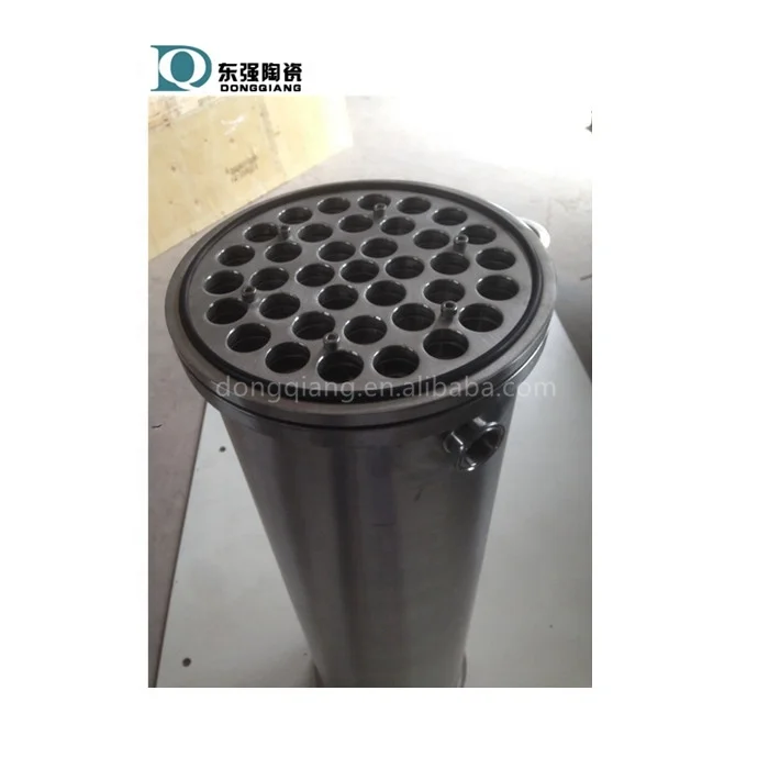 Ceramic Membrane Module With SS Housing and Cross Flow Filtration Membrane Ceramic Membrane Filter