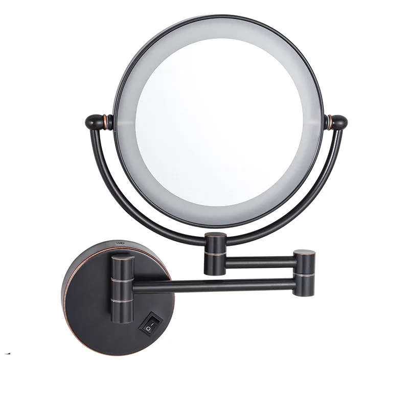 Makeup mirror Custom Irregular Shape Intelligent Anti-fog Smart Led Bath Wall Mounting Bathroom Mirror With Light