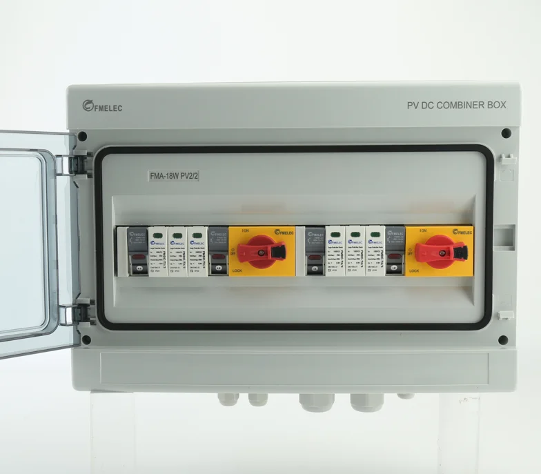 Solar PV DC 2 IN 2 OUT Combiner Box